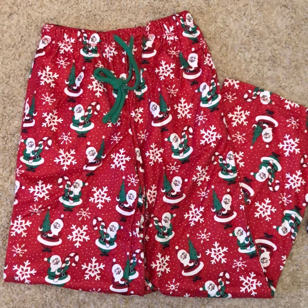 2/$10 Unisex Santa Pajama Set